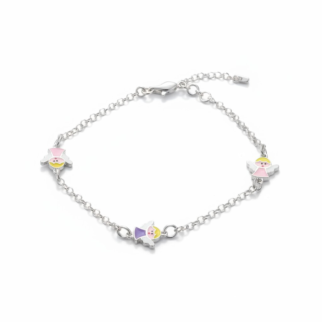 Ladybug Bracelet, S925 Silver