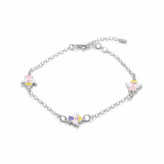 Braccialetto Bimbi Angioletti, Argento S925