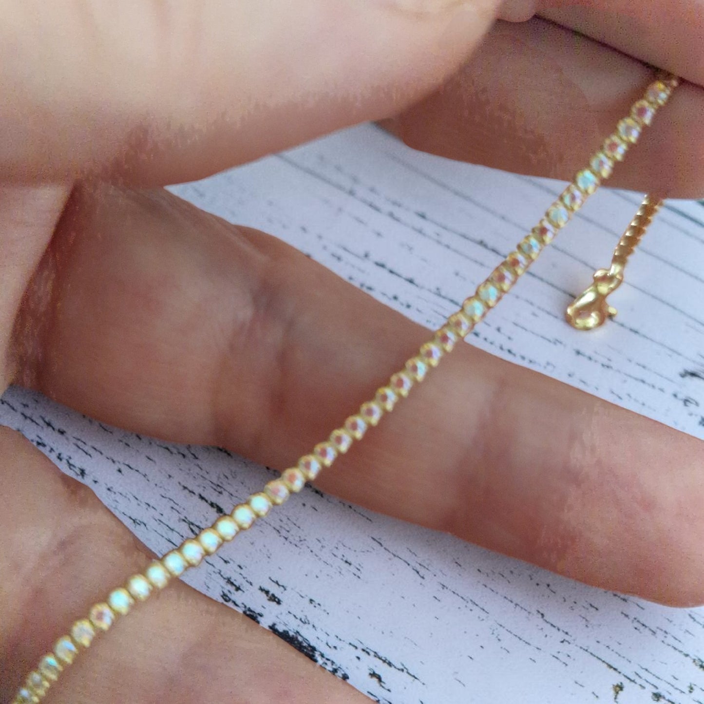 Bracciale Tennis 1.5mm Boreale, in Argento S925