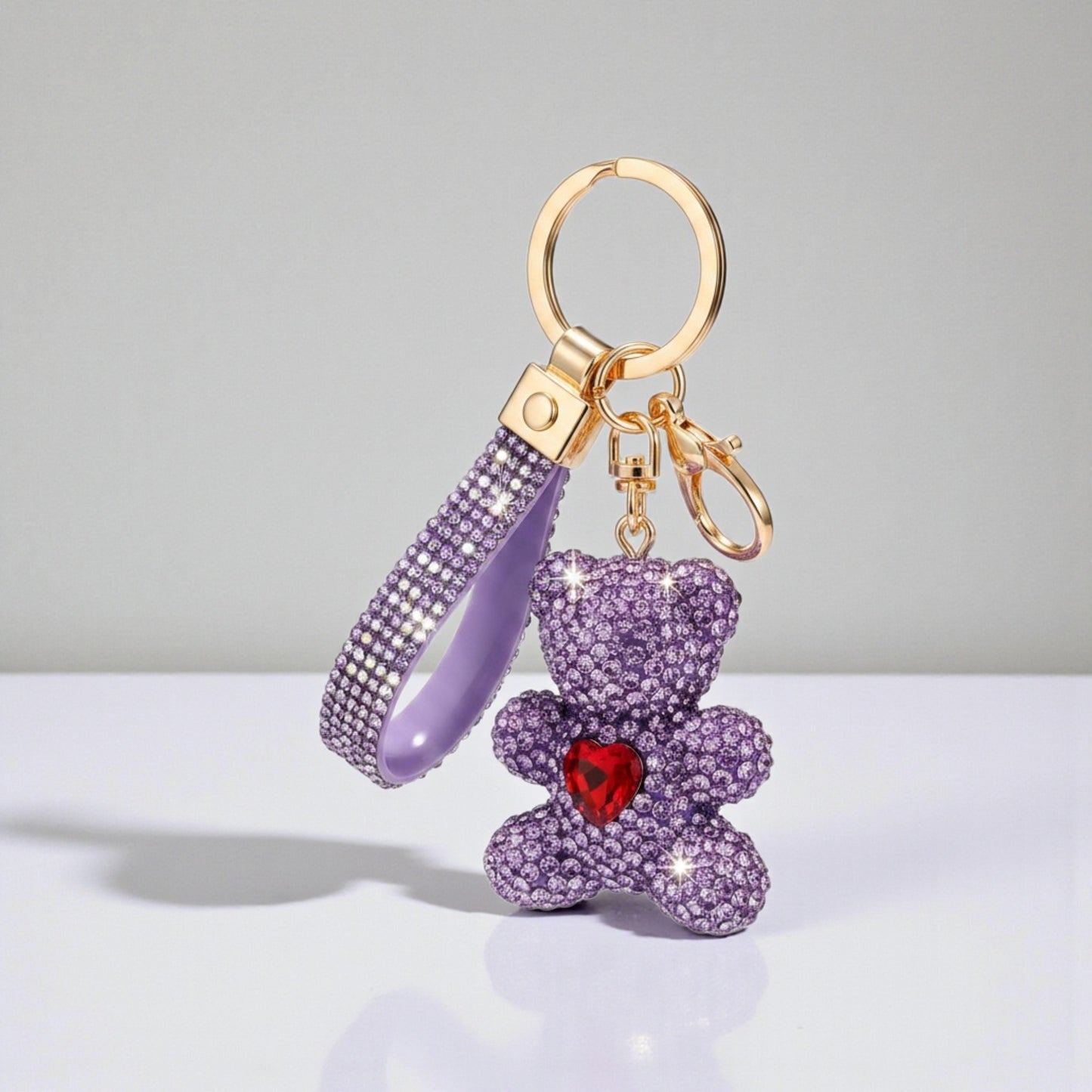 Portachiave_Accessorio Borse_ Orsetto Brillante