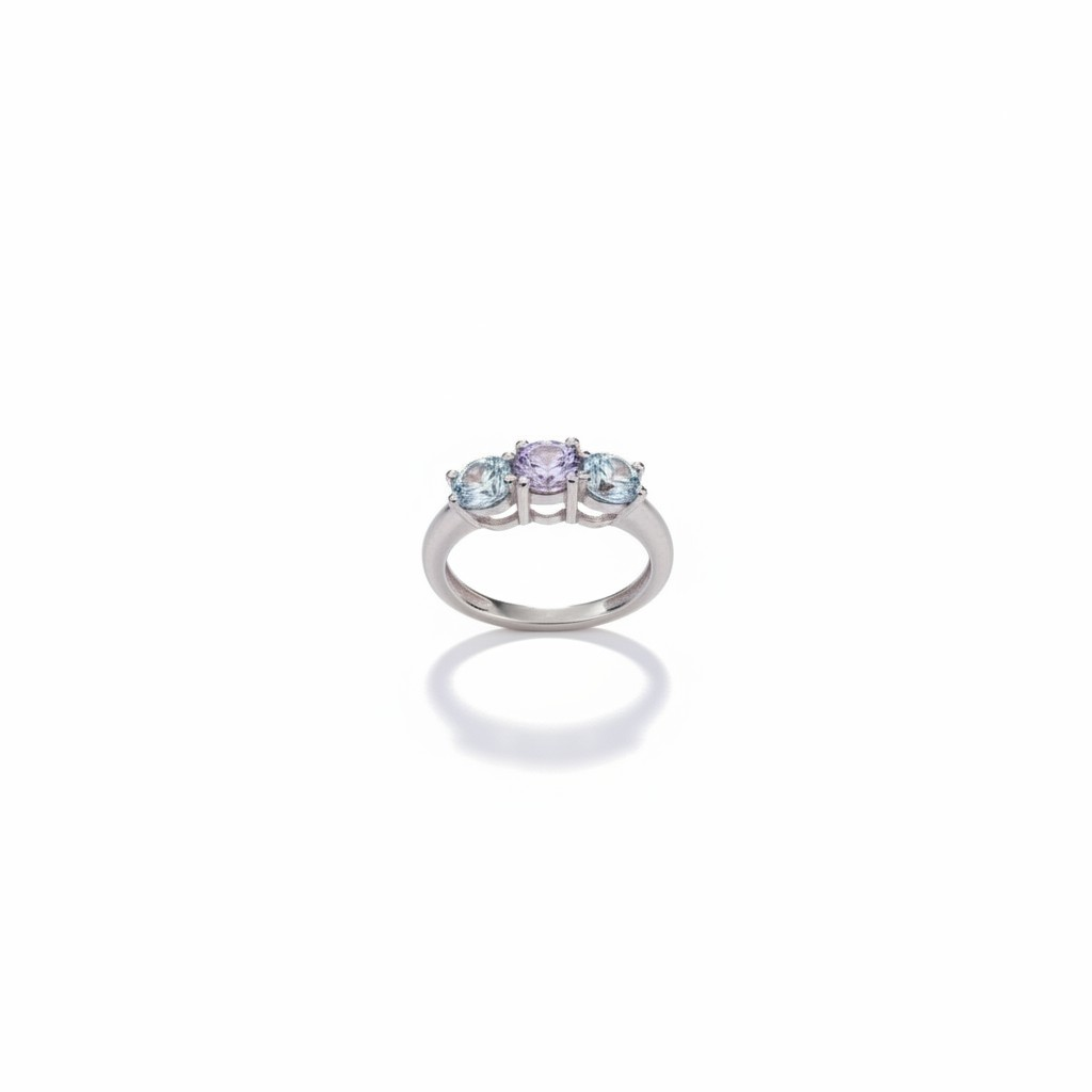 Anelli Trilogy 4mm, produzione Esclusiva, Argento 925