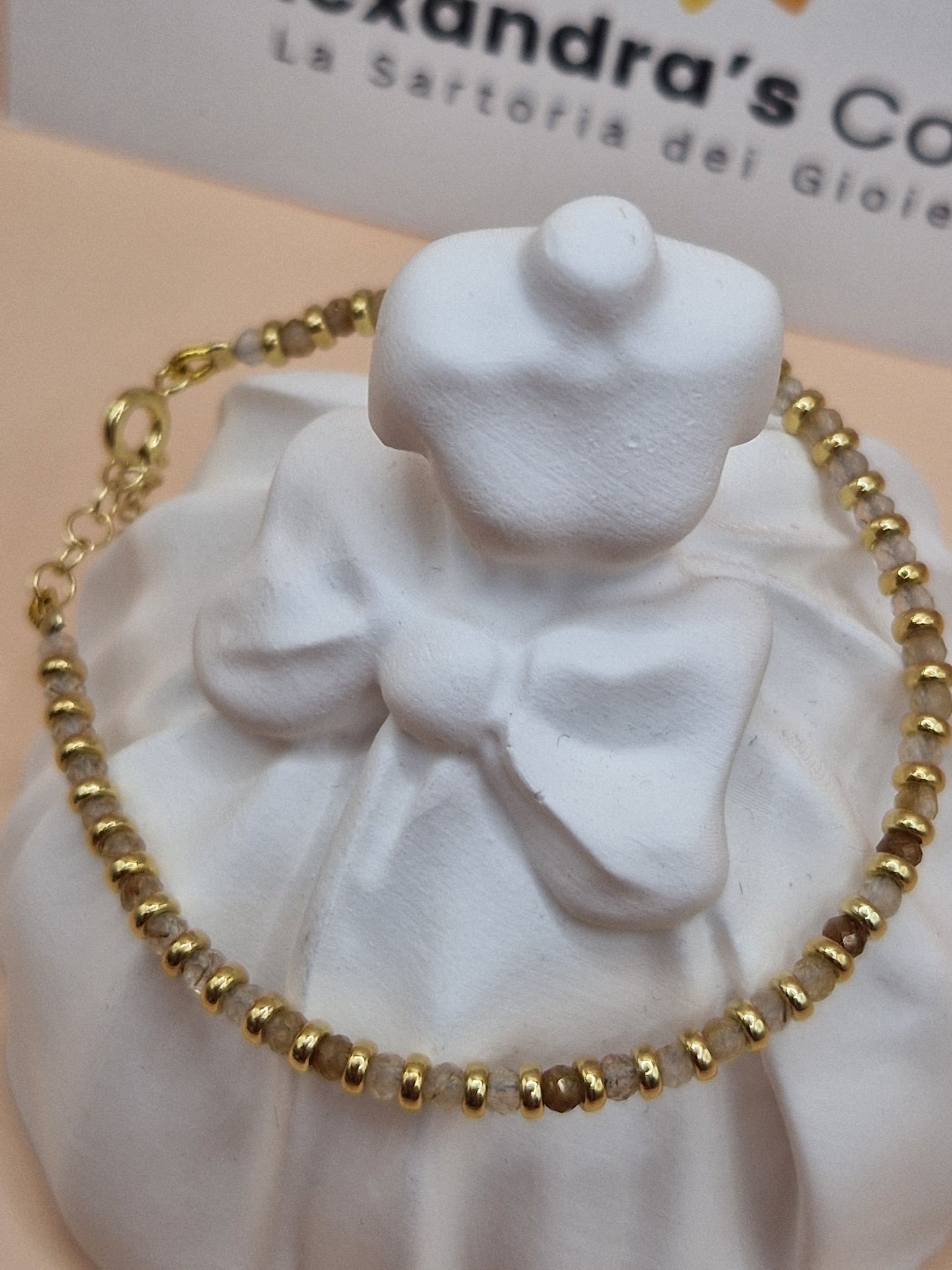 Bracciali con Pietre Naturali, in Argento s925