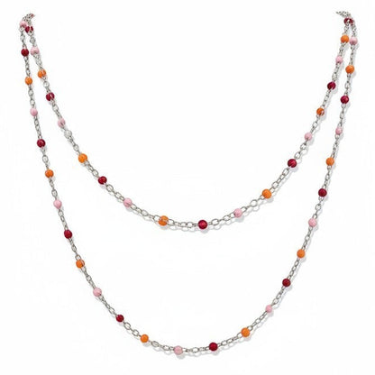 3mm Pink Tennis Bracelet, in S925 Silver