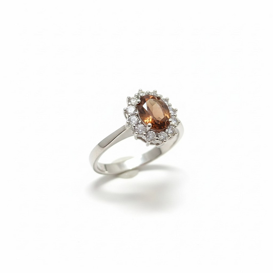 Anelli Kate Brown e Miele, Argento s925, Esclusiva