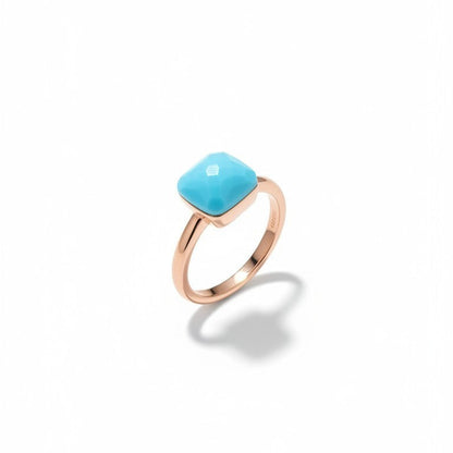 White Zircon Heart Ring - Elegant
