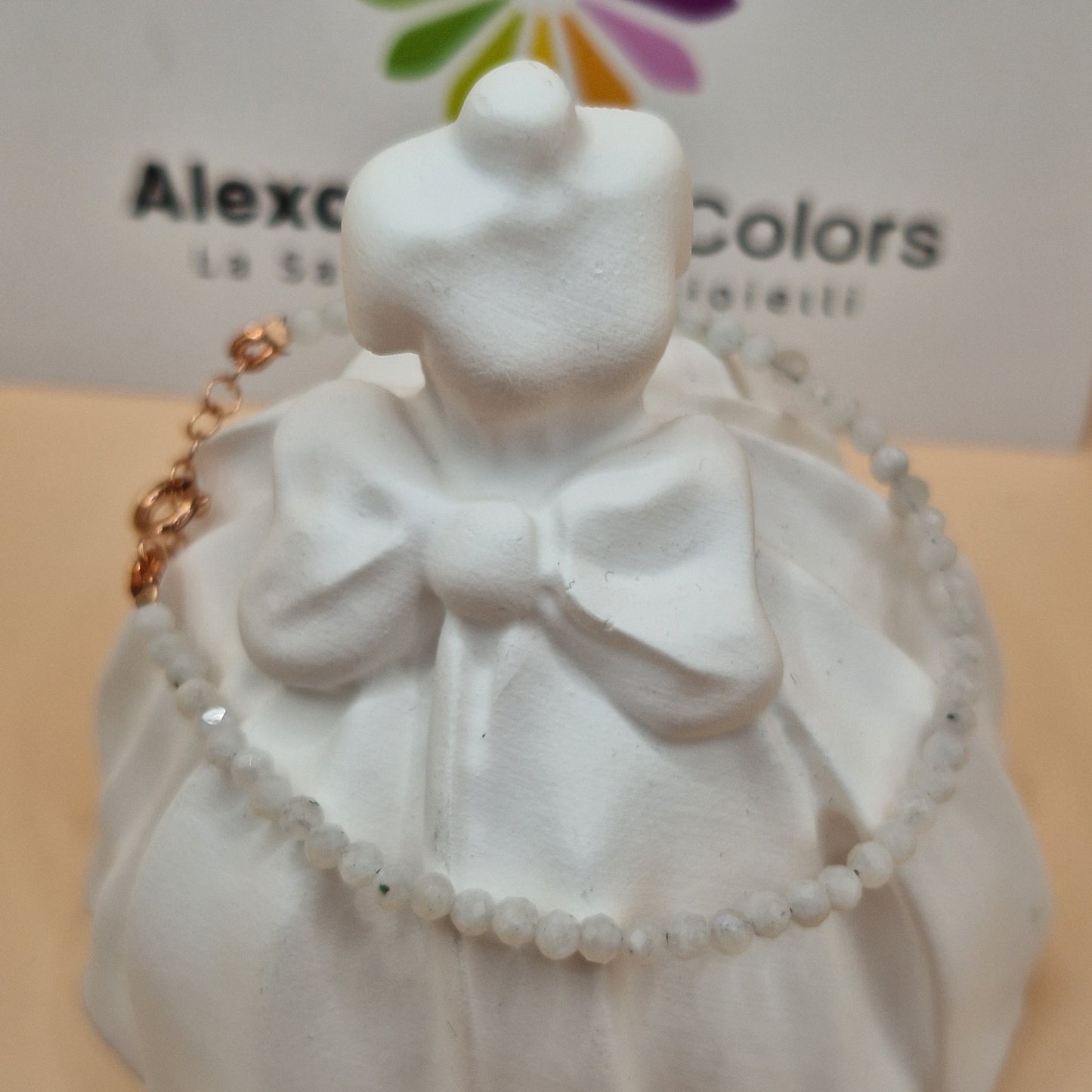 Bracciali con Pietre Naturali Colori Caldi, Argento s925, Produzione Propria