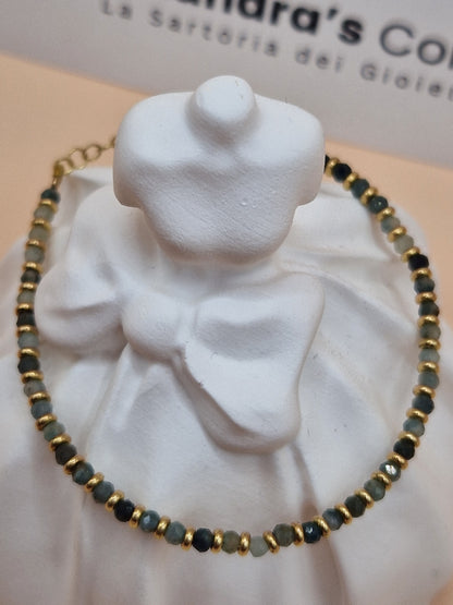 Bracciali con Pietre Naturali, in Argento s925