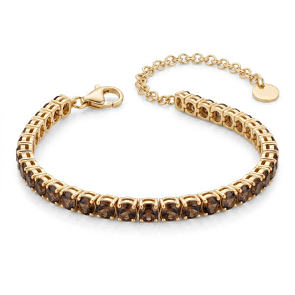 Bracciale Tennis 3mm, morbido, Argento s925