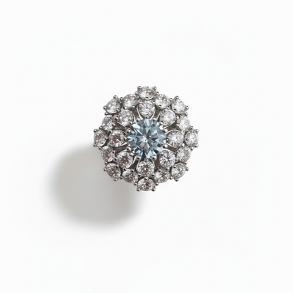 Anello Margherita COLOR, Produzione ESCLUSIVA, Argento 925