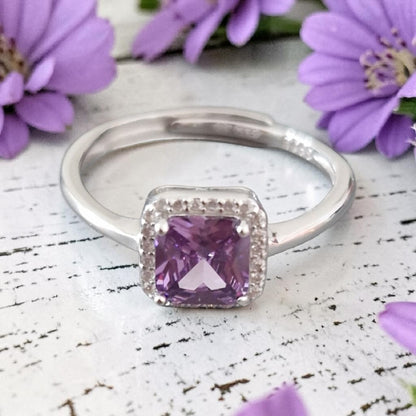 Kate Paraiba Square Ring, in S925 SILVER (Copy)