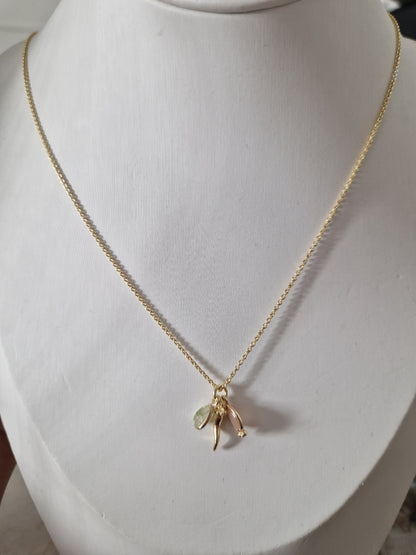 4-Petal Flower Ring, in S925 Silver and Zircons