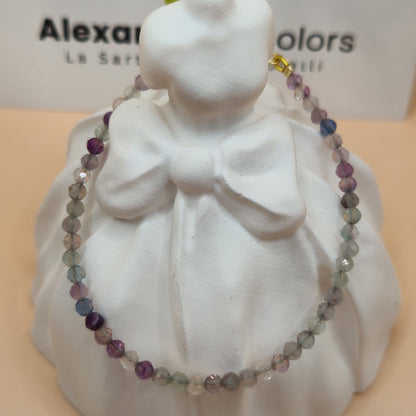 Bracciali con Pietre Naturali Colori Caldi, Argento s925, Produzione Propria