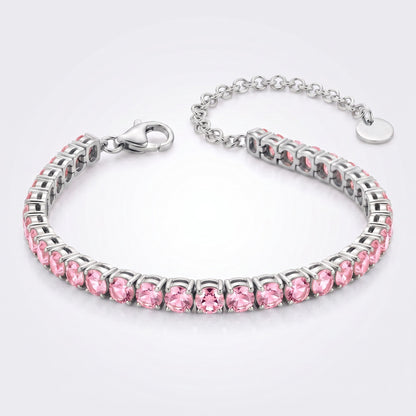 Bracciale Tennis 3mm, morbido, Argento s925