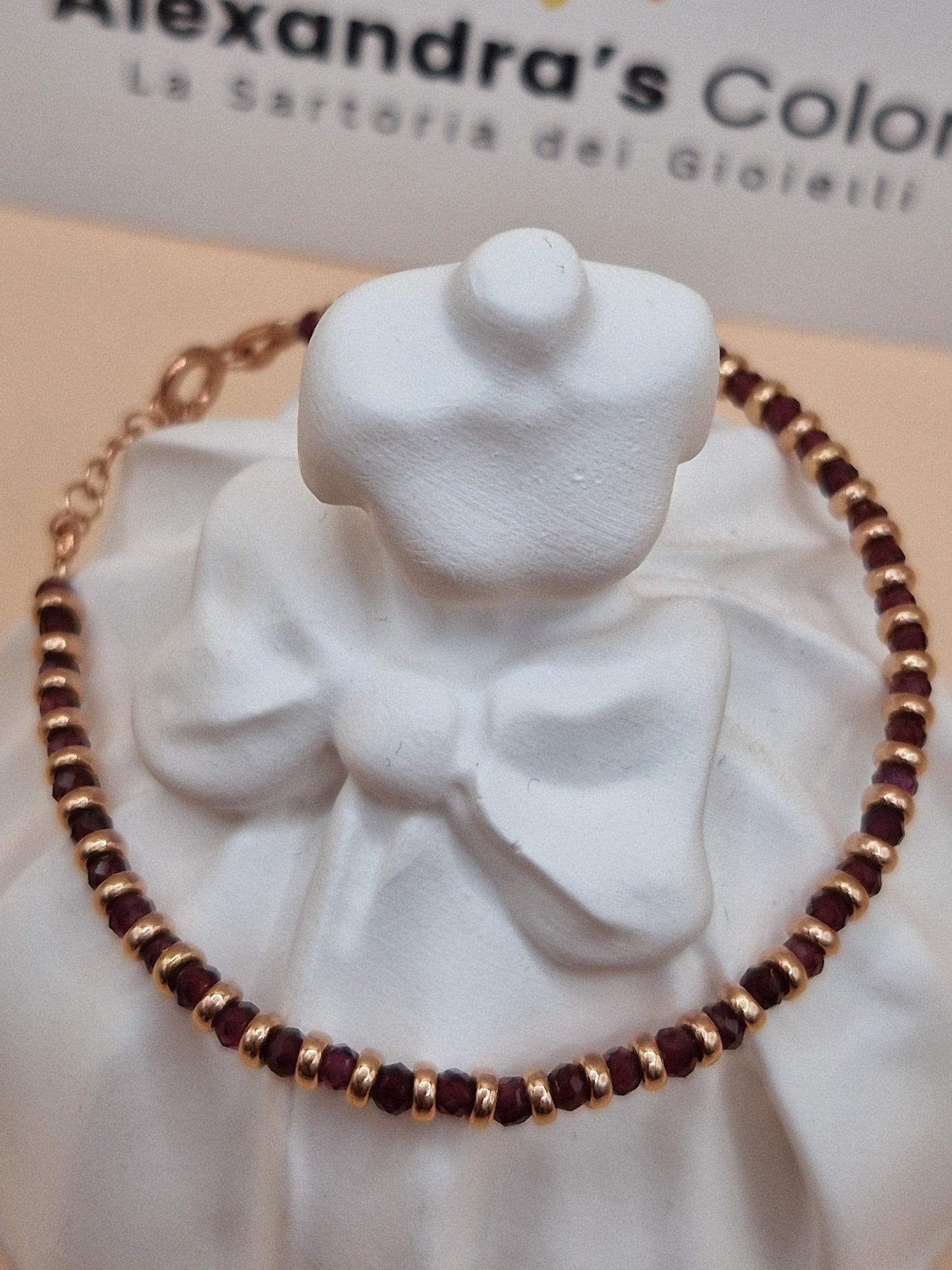 Bracciali con Pietre Naturali, in Argento s925