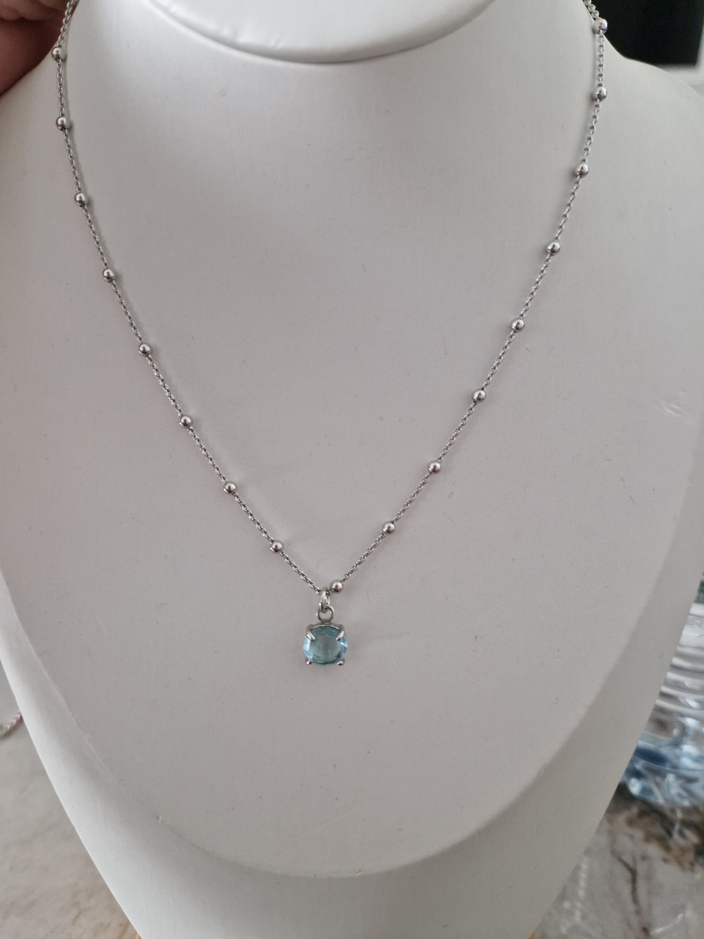 4-Petal Flower Ring, in S925 Silver and Zircons