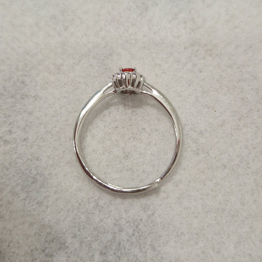 Anelli Micro kate Arancione e Lilla, Argento S925 - REALIZZAZIONE PROPRIA