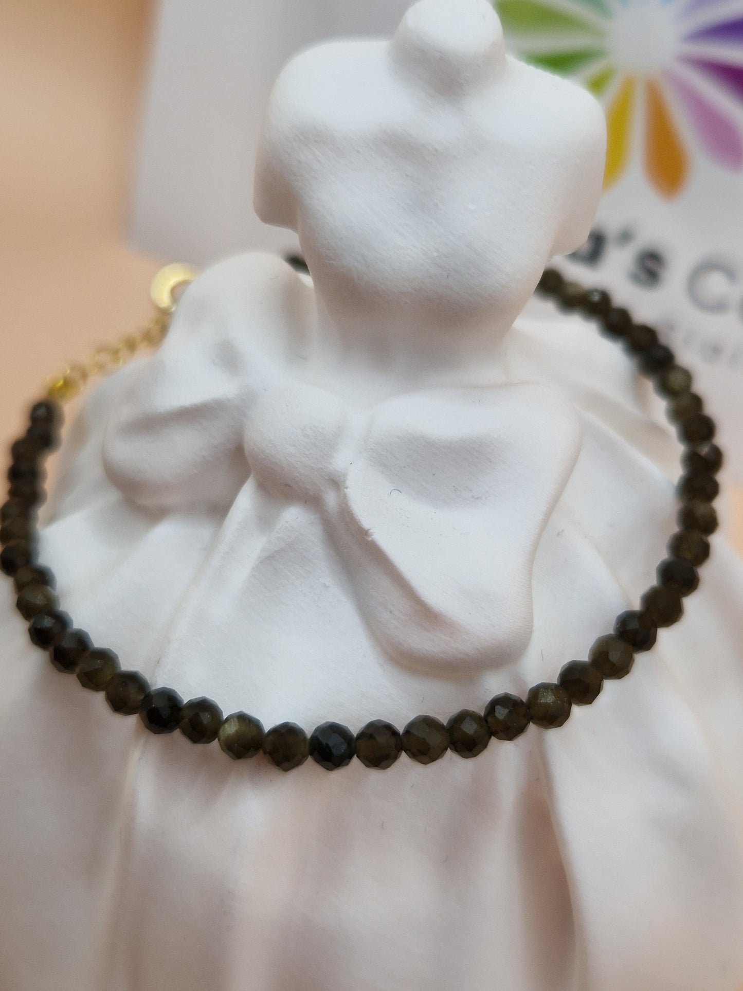 Bracciali con Pietre Naturali Colori Freddi, Argento s925, Produzione Propria