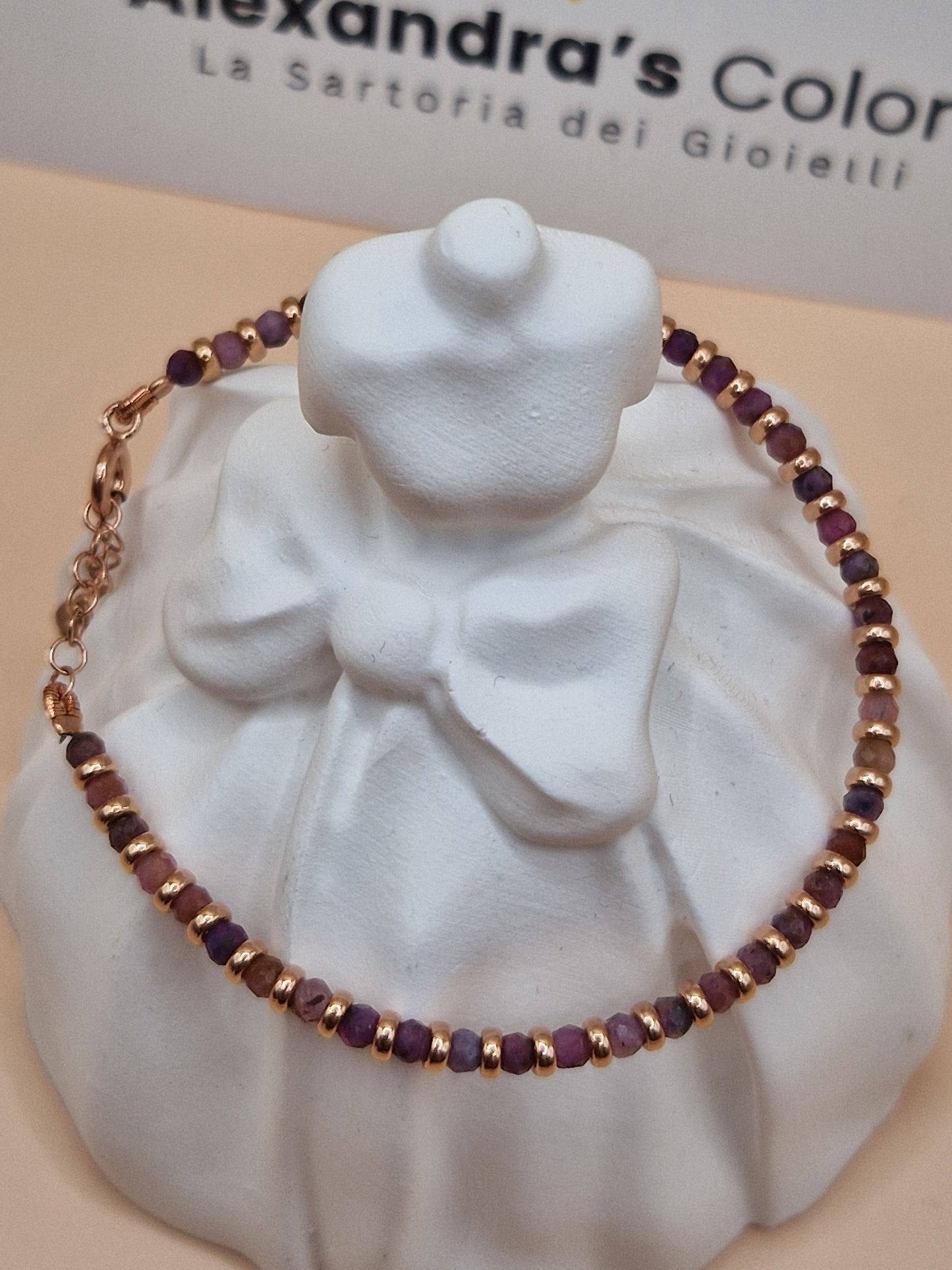 Bracciali con Pietre Naturali, in Argento s925