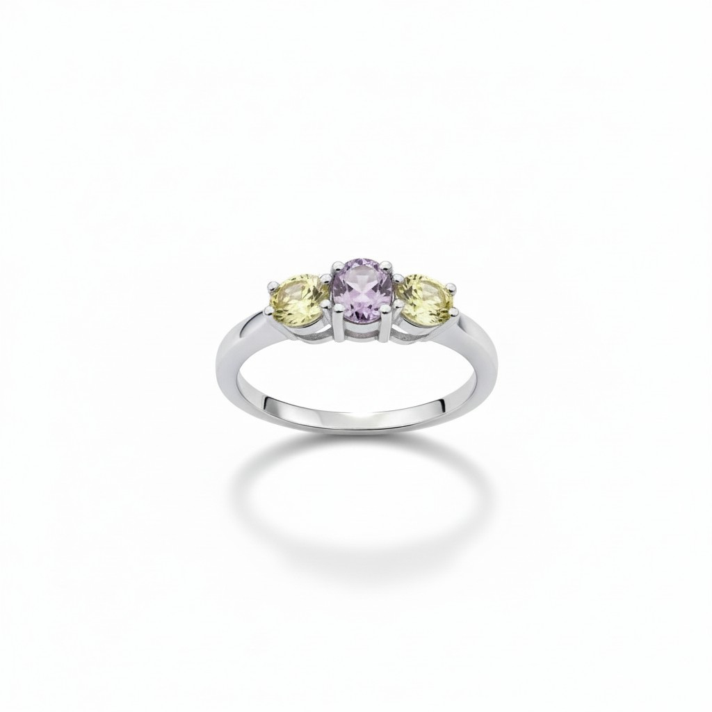 Anelli Trilogy 4mm, produzione Esclusiva, Argento 925