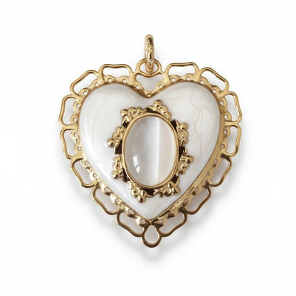Cross and Pearl Necklace – in 925 Silver