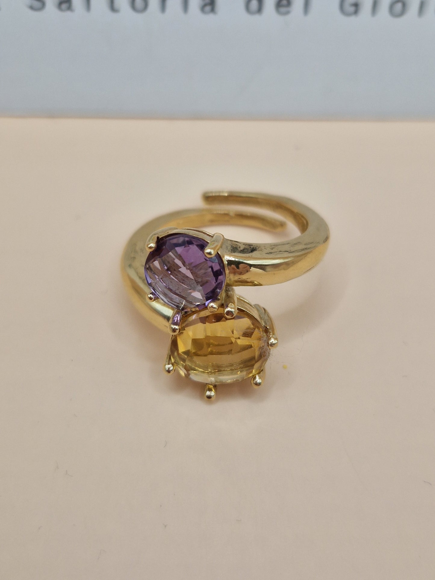 Oval Signet Ring with Embossed Letter, in S925 Silver