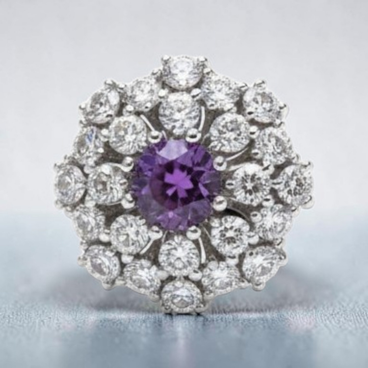 Anello Margherita COLOR, Produzione ESCLUSIVA, Argento 925