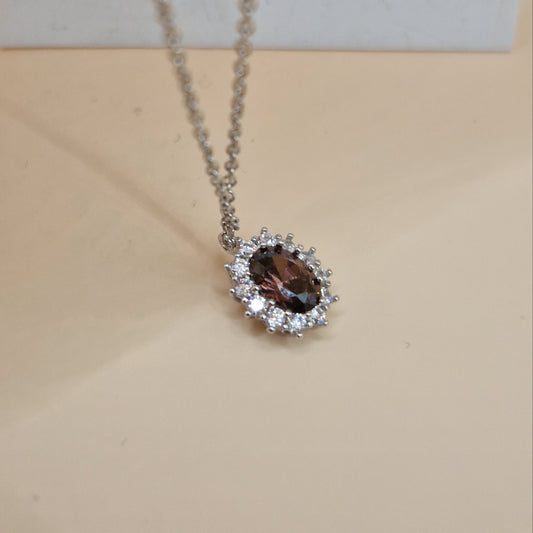 Collana Kate Brown / Vinaccia, in Argento S925, Esclusiva