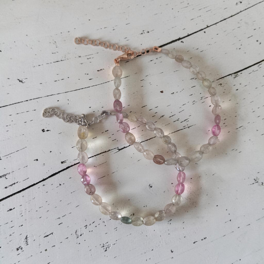 Bracciale Opale Pietra di Luna, Argento s925