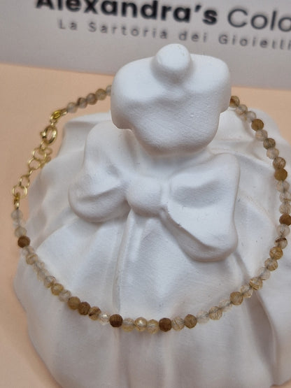 Bracciali con Pietre Naturali, in Argento s925