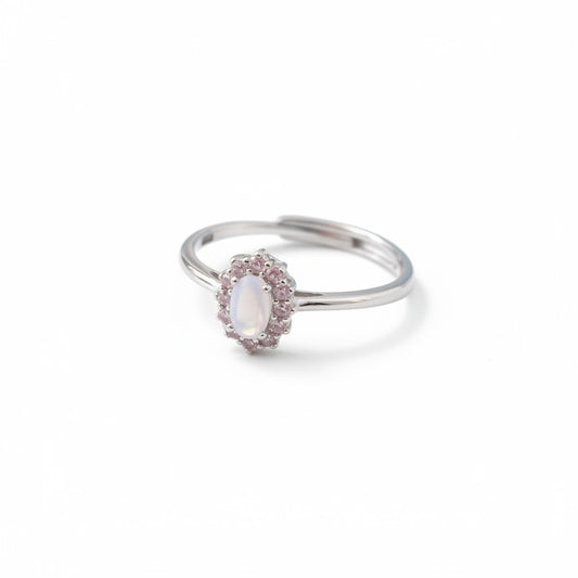 Anelli Micro kate Opale Rosa, Argento S925