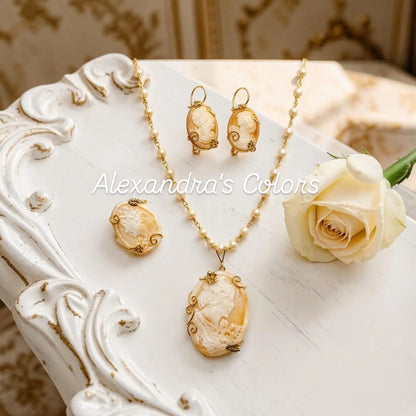 Cross and Pearl Necklace – in 925 Silver