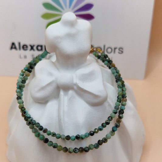 Bracciali con Pietre Naturali 1mm, Argento s925, Produzione Propria