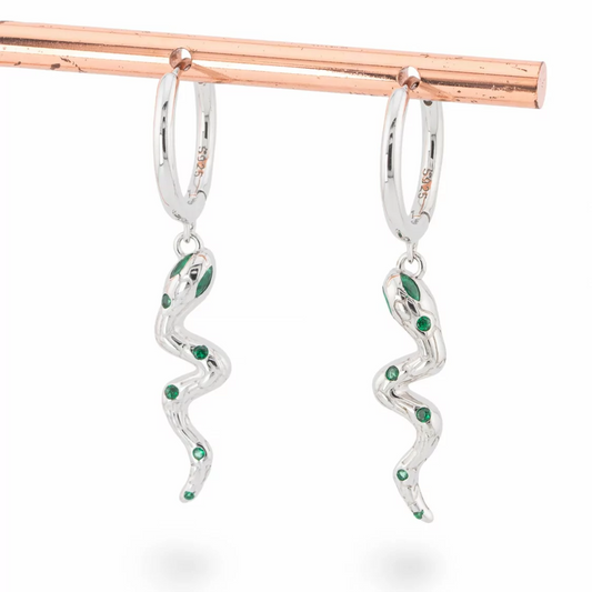 Boucles d'oreilles lobe marguerite avec Zircon et Perles